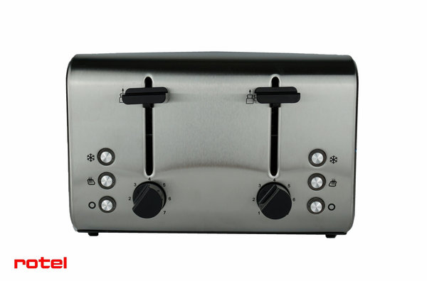 Rotel 4-Fach Toaster Chrome